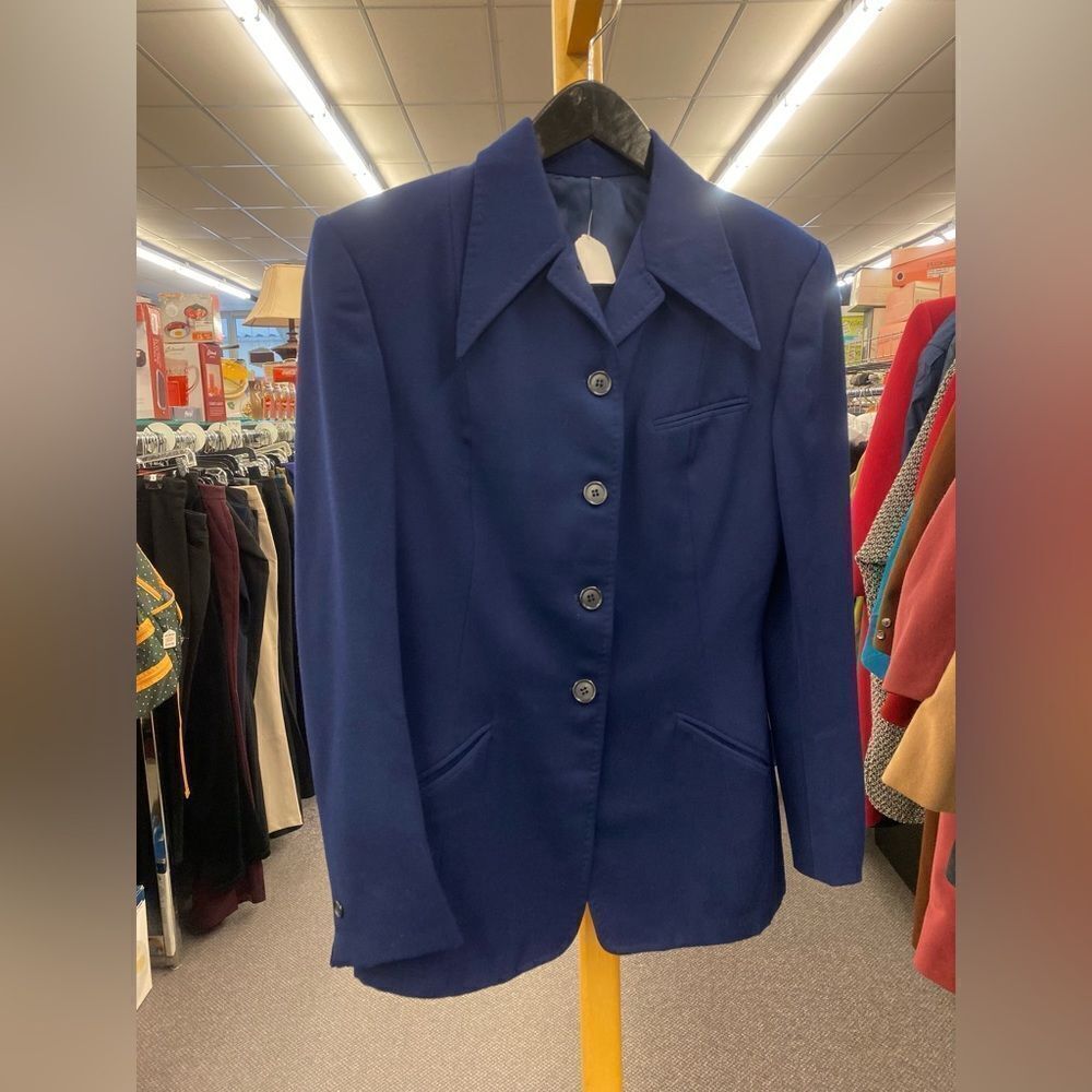 🛍️ Vintage Rosenblum Med Blue Blazer